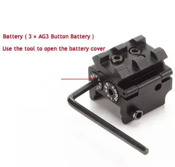 JG11 Mini Red Dot Laser Sight with Rail Mount