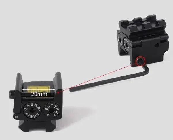 JG11 Mini Red Dot Laser Sight with Rail Mount