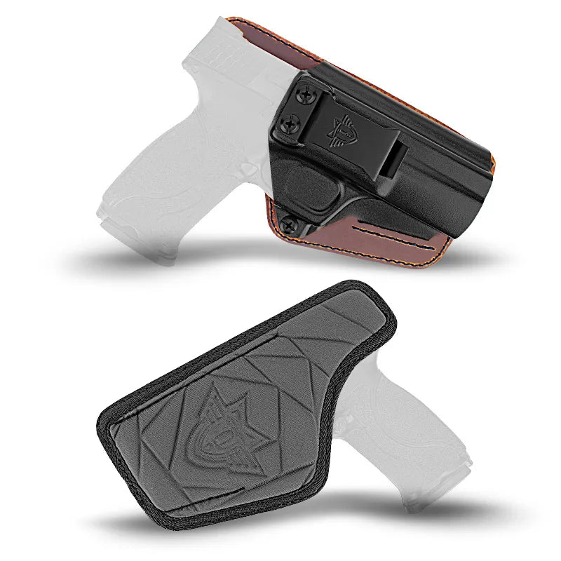 M&P M2.0 Full Size Kydex Quick Draw Hybrid Leather IWB Holster