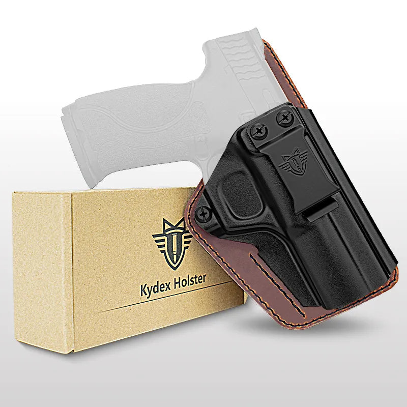 M&P M2.0 Full Size Kydex Quick Draw Hybrid Leather IWB Holster