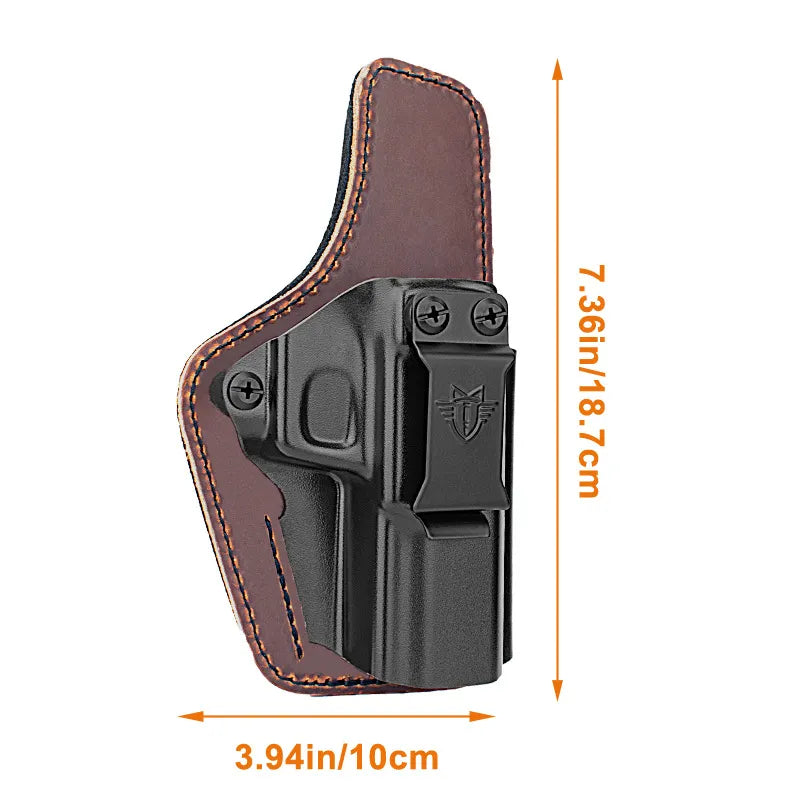 Ruger Security-9 Kydex Quick Draw Hybrid Leather IWB Holster