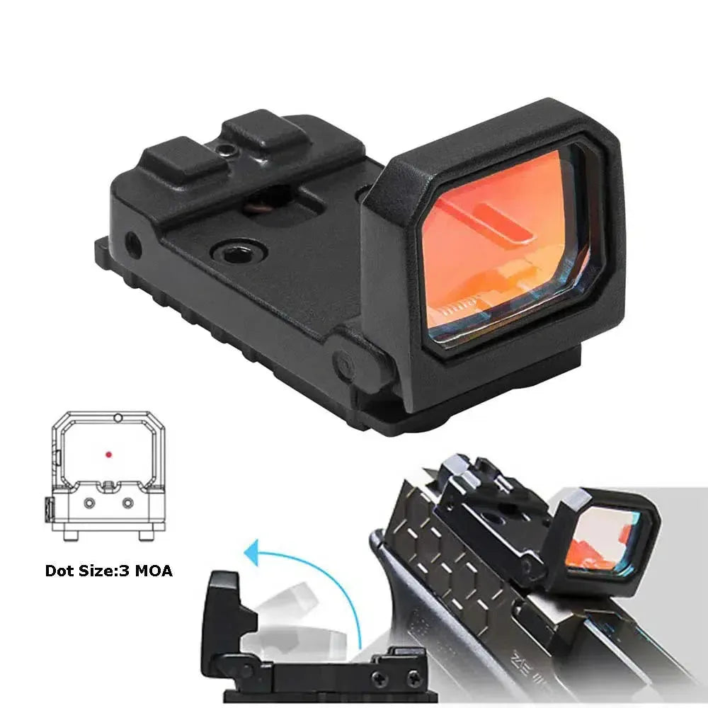 Tactical VISM Flip Up Red Dot Reflex Sight