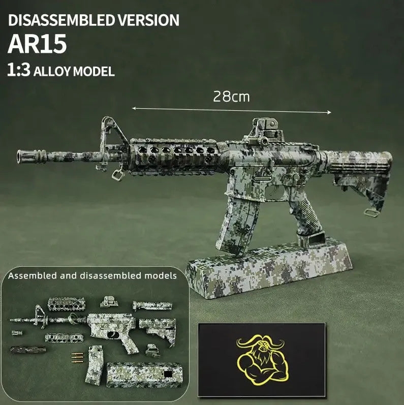 Triggertoy AR-15 Jungle Camouflage Miniature Gun
