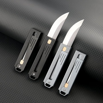 Gravity Flick – Tactical D2 Steel EDC Knife with Aluminum Handle
