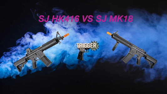 SJ MK18 Gel Blaster and SJ HK 416 Gel Blaster Review