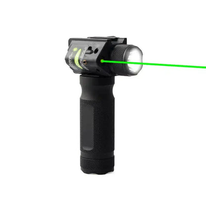 3-In-1 Tactical Metal Flashlight Foregrip with Red or Green Dot Laser