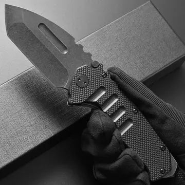 Iron Machete: Outdoor Adventure Portable Folding Knife