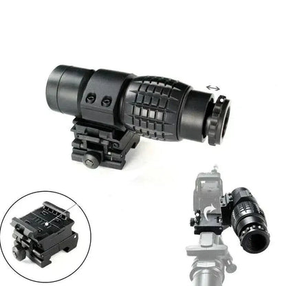 3x Magnifier Adjustable Flip Up Scope