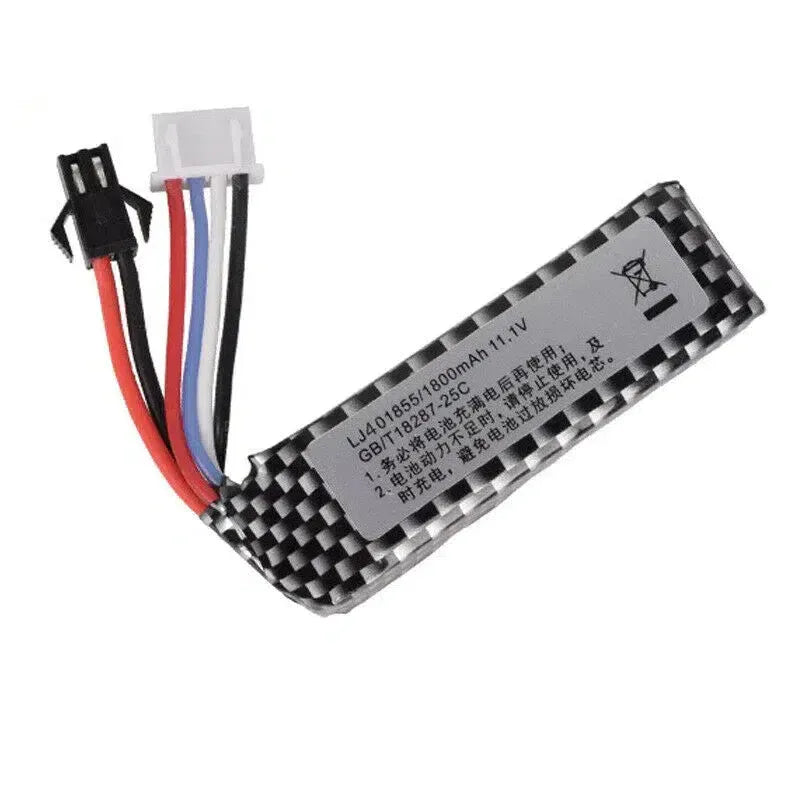 7.4V 11.1V SM-Plug Lipo Battery for Most Gel Blasters