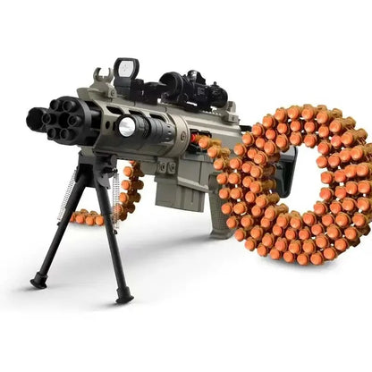 TriggerToy Belt-Fed Gatling Foam Blaster