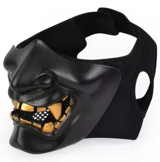 Hannya Half Face Tactical Devil Mask