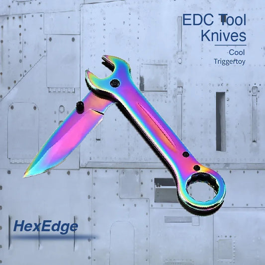 HexEdge: 7.5" Wrench Tactical Folding Pocket Knife