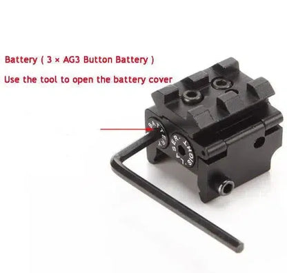 JG11 Mini Red Dot Laser Sight with Rail Mount