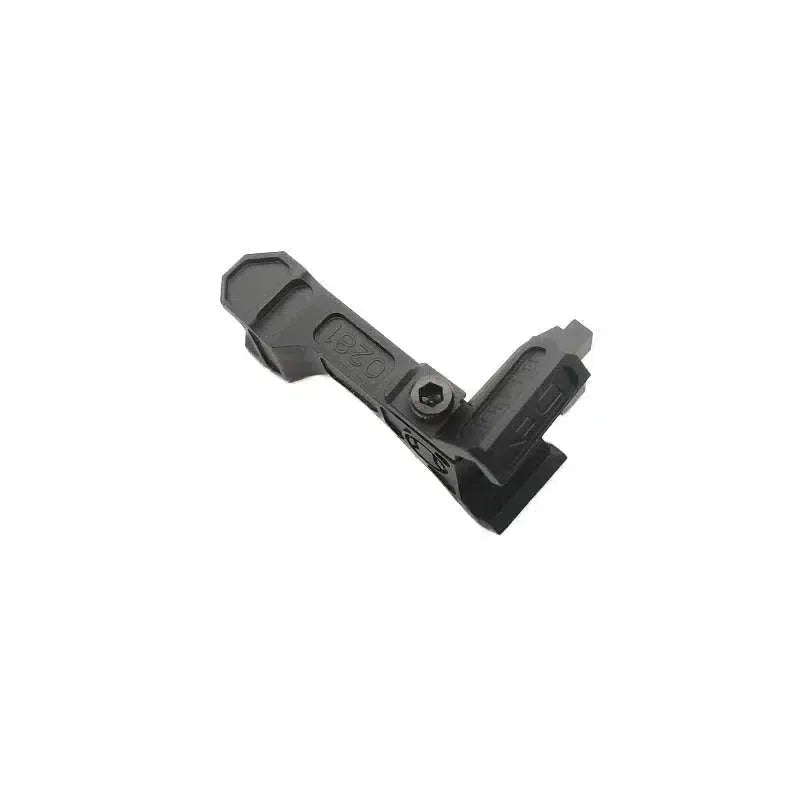 LEAF PEQ15 CNC Rail Mount Flip Back Up Sight