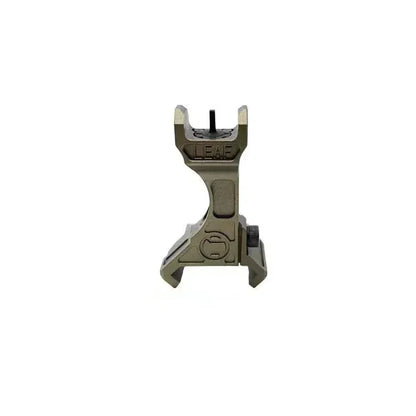 LEAF PEQ15 CNC Rail Mount Flip Back Up Sight