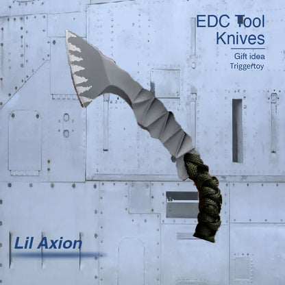 Lil' Axion : Stainless Steel Mini Tactical Axe Knife