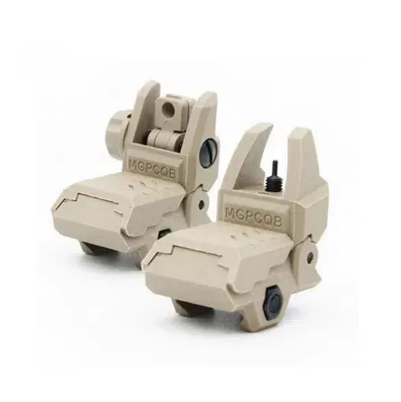 MGP CQB Nylon Front & Rear Flip Up Sights
