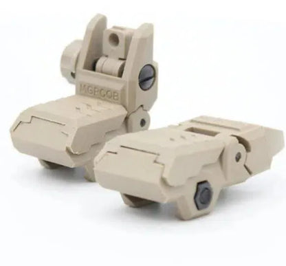 MGP CQB Nylon Front & Rear Flip Up Sights