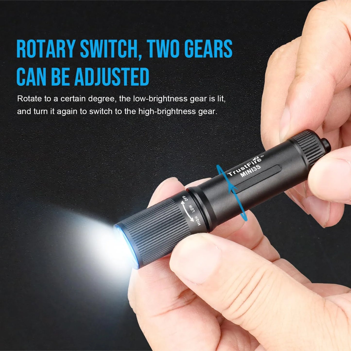 MINI2 220 Lumens Keychain EDC Flashlights