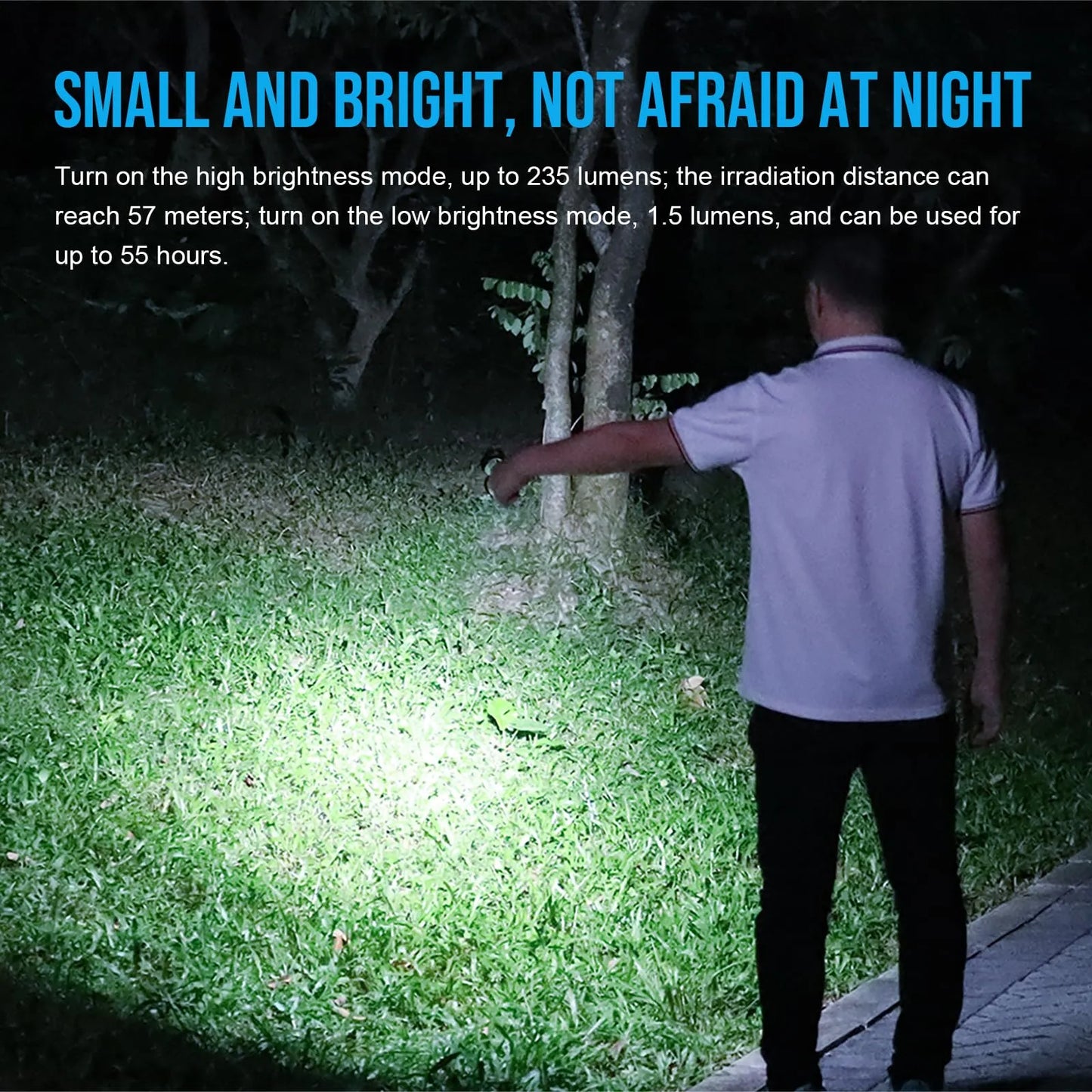 MINI2 220 Lumens Keychain EDC Flashlights