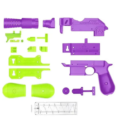 Triggertoy Full Auto 3D Print Flywheel Foam Blaster