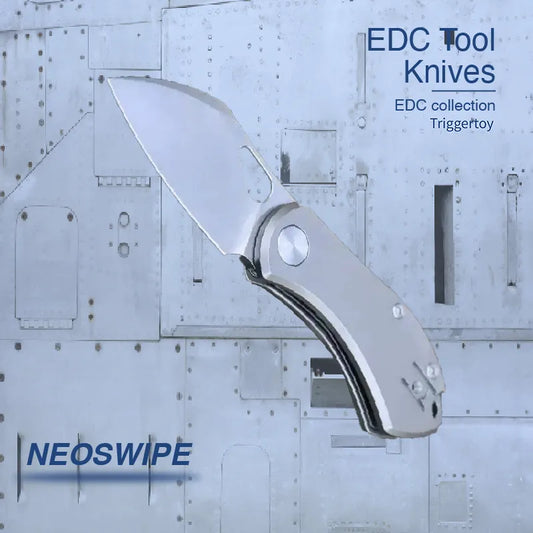 NEOSWIPE: Aluminium-Titanium EDC Pocket Knife