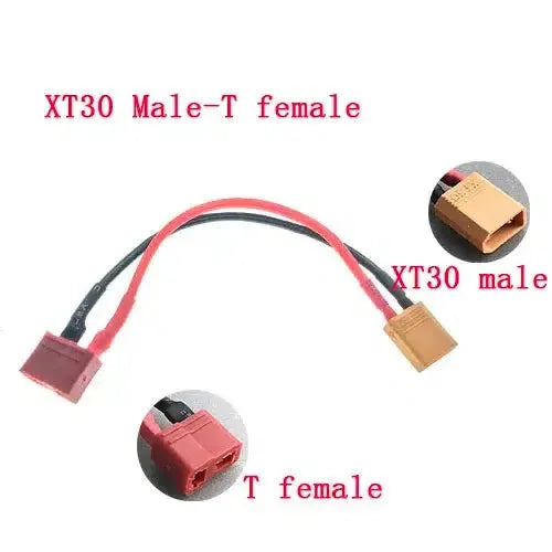 SM / XT30 / Mini Tamiya / T Plug Female/Male Connector Adapter 2pcs