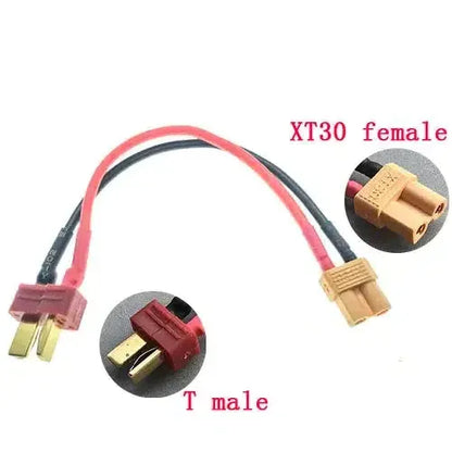 SM / XT30 / Mini Tamiya / T Plug Female/Male Connector Adapter 2pcs