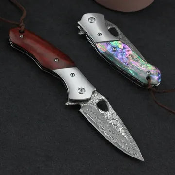 Shellshade Swoop: VG10 Stainless Steel Pocket Hunting Knife