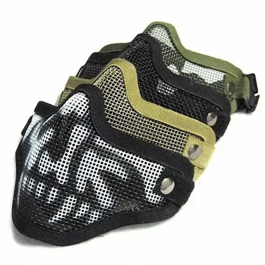 Skirmish Equipment Strike Steel Half Face Tactical Mask