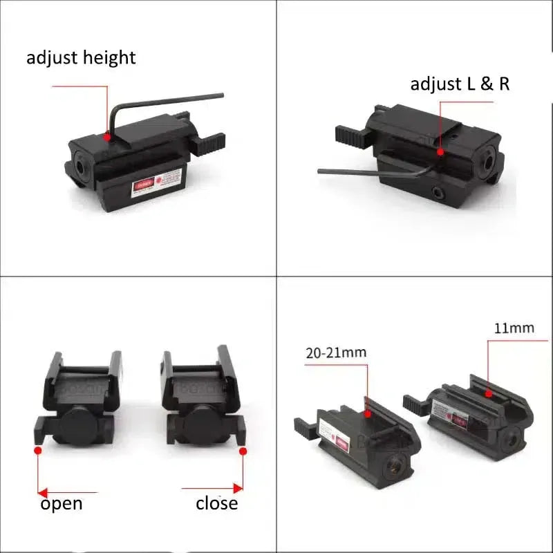 Skytrax Red Dot Laser Metal Sight fit 20mm Rail