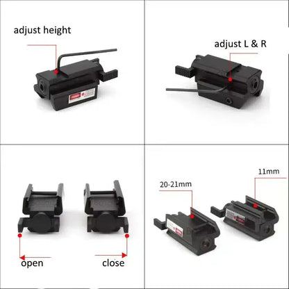 Skytrax Red Dot Laser Metal Sight fit 20mm Rail