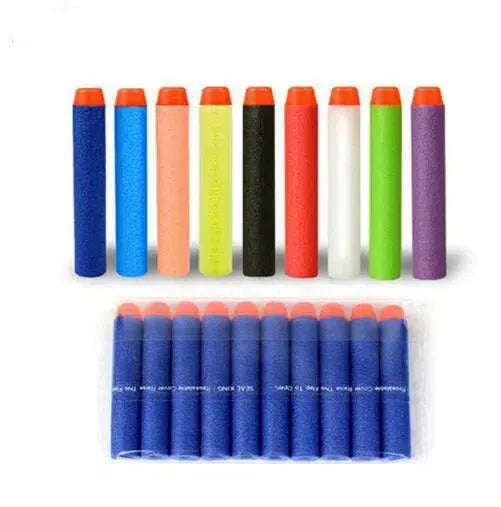 Soft Foam Full Length Dart Refill Bullets 7.2x1.3cm