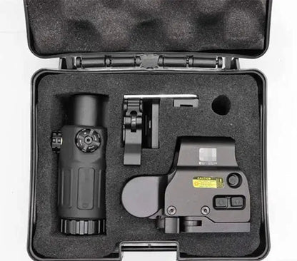 Tactical G33 3X Magnifier + 558 Red Dot Sight Set