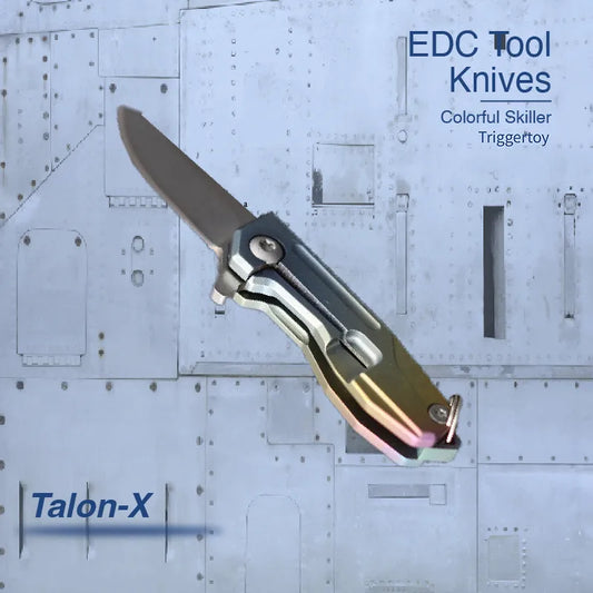 Talon-X Titanium Speedster: Ultra-Portable Titanium Keychain Knife
