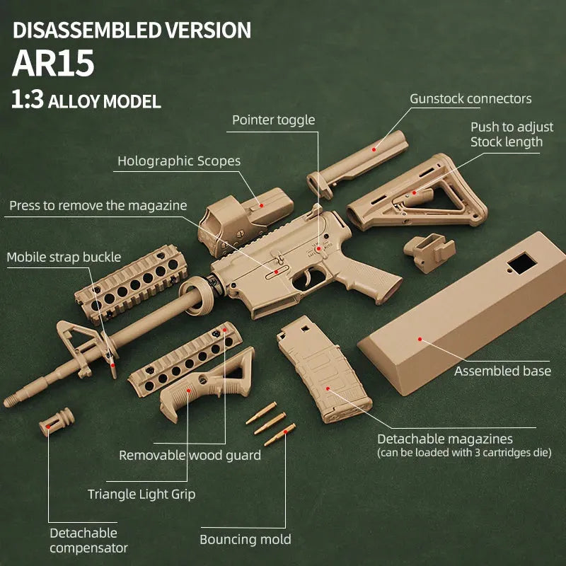 Triggertoy AR-15 Coyote Miniature Gun
