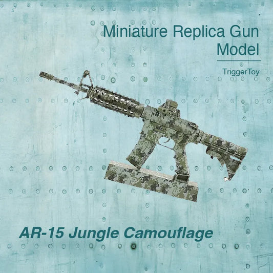 Triggertoy AR-15 Jungle Camouflage Miniature Gun