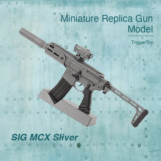 Triggertoy SIG MCX Sliver Miniature Gun