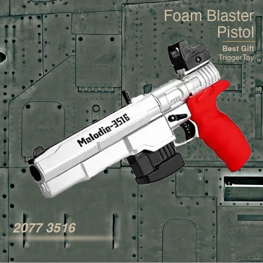 TriggerToy Cyberpunk 2077 Malorian Arms 3516 Foam Blaster