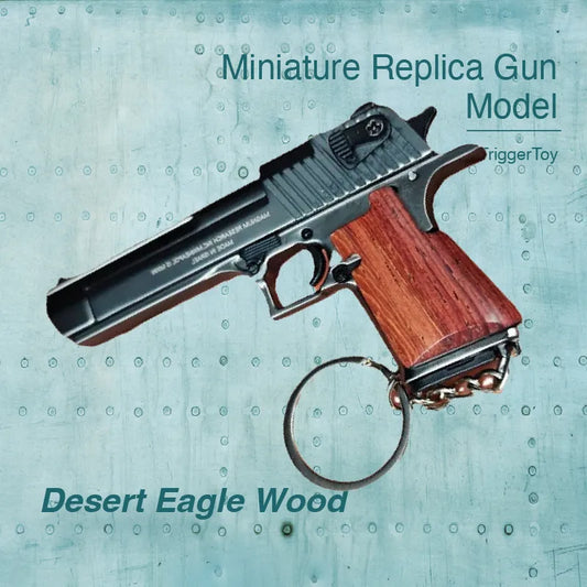 Triggertoy Desert Eagle Wood Miniature Gun