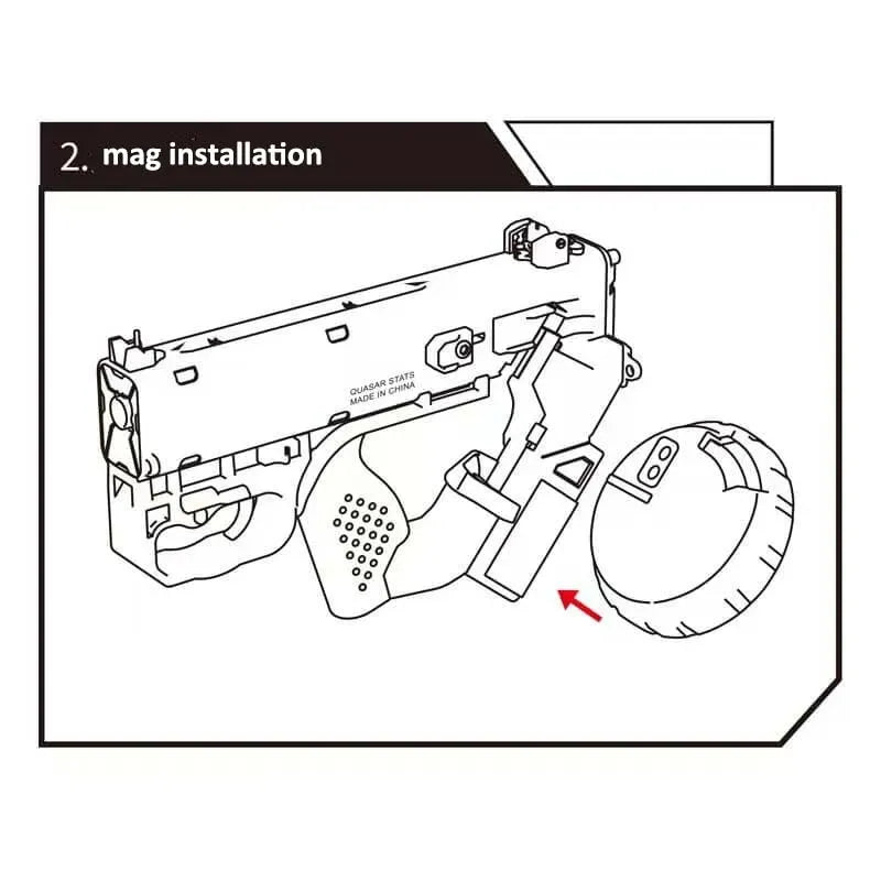 TriggerToy CYBERPUNK DR12 Gel Blaster