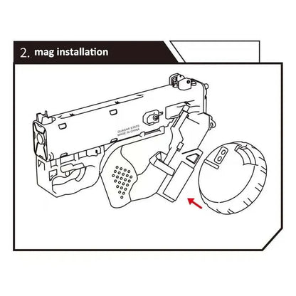 TriggerToy CYBERPUNK DR12 Gel Blaster